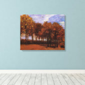 Herbstlandschaft, Vincent van Gogh Leinwanddruck (Insitu (Holzboden))