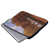 Herbstlandschaft von Van Gogh. Laptopschutzhülle (Vorne Knopf)