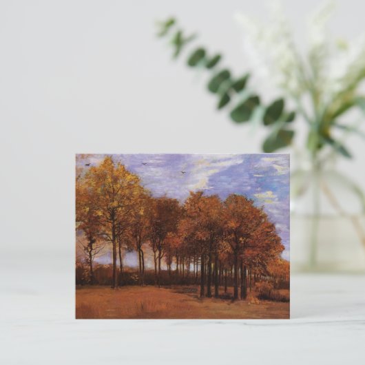 Herbstlandschaft von Vincent van Gogh (Stehend Vorderseite)