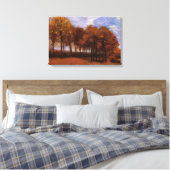 Herbstlandschaft von Vincent van Gogh Leinwanddruck (Insitu (Schlafzimmer))