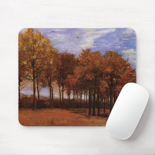 Herbstlandschaft von Vincent van Gogh Mousepad (Mit Mouse)