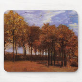 Herbstlandschaft von Vincent van Gogh Mousepad (Vorne)
