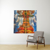 Herbstlandschaft Wandteppich (Beispiel (Horizontal))