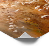 Herbstlandschaftsmalerei, Herbstlandschaft Digital Poster (Ecke)