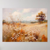 Herbstlandschaftsmalerei, Herbstlandschaft Digital Poster (Vorne)
