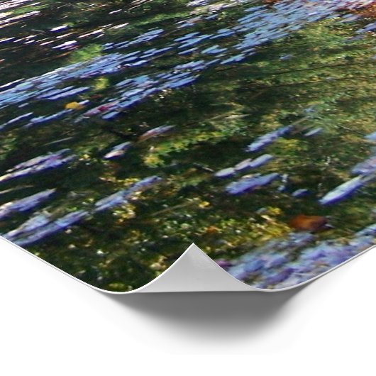 Herbstlandschaftspopster Poster (Ecke)