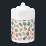 Herbstlaub<br><div class="desc">Ein niedliches, stilvolles und modernes Blatt-Design, inspiriert durch die Herbst- oder Erntedank-Saison. Dieses Muster zeigt abstrakte Eichenfarben in lustigen, nicht-traditionellen Blätter.</div>