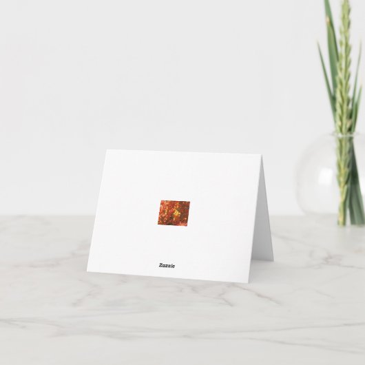 HERBSTLAUB - 1 KARTE (Rückseite)