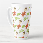 Herbstlaub Acorn Saison Milchtasse (Linke Ecke)