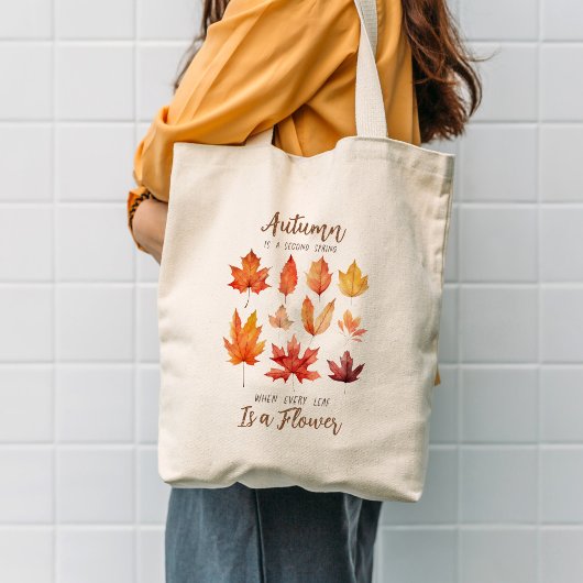 Herbstlaub-Angebot Tragetasche