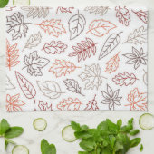 Herbstlaub Ästhetische Küchentücher (Gefaltet)