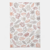 Herbstlaub Ästhetische Küchentücher (Vertikal)