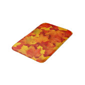 Herbstlaub Badematte (Schrägansicht)