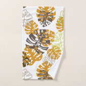 Herbstlaub Badetuch Set (Handtuch)