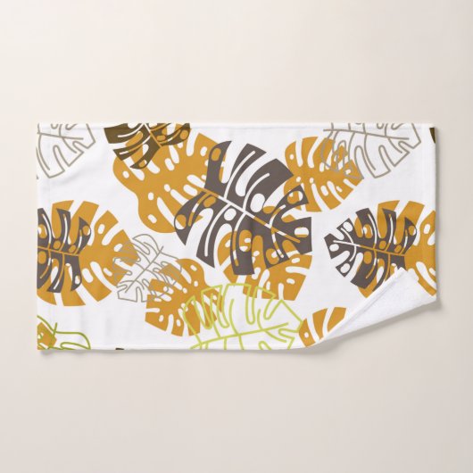 Herbstlaub Badetuch Set (Handtuch)