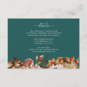 Herbstlaub Begleitkarte (Vorderseite)