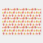 Herbstlaub & Berries Erntedank Urlaub Geschenkpapier Set (Vorderseite 2)