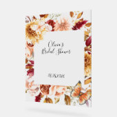 HERBSTLAUB BRAUTPARTY ACRYLIC SIGN ACRYLSCHILD (Winkel)