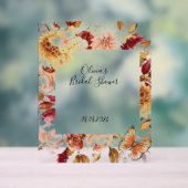 HERBSTLAUB BRAUTPARTY ACRYLIC SIGN ACRYLSCHILD (Neutral)