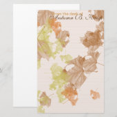 "Herbstlaub" BRIEFPAPIER (Vorne/Hinten)