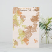 "Herbstlaub" BRIEFPAPIER (Stehend Vorderseite)