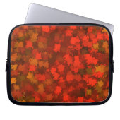 Herbstlaub Camouflage Laptopschutzhülle (Vorderseite)