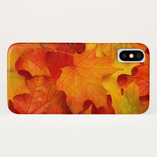Herbstlaub Case-Mate iPhone Hülle (Rückseite (Horizontal))