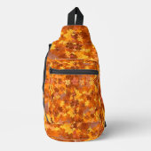 Herbstlaub Crossbody Bag (Vorderseite)