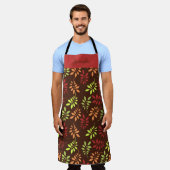 Herbstlaub Custom Küche Schürze Mama Geschenk (Getragen)