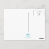 Herbstlaub Danke, Postkarte (Rückseite)