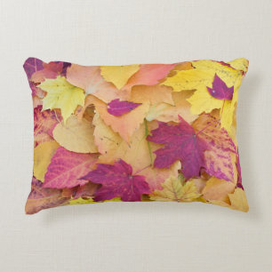 Herbstlaub Design Dekokissen