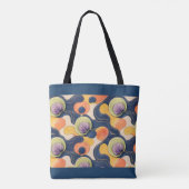 Herbstlaub-Design Tasche (Rückseite)
