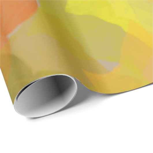 Herbstlaub-Druck Geschenkpapier (Rolleneckpunkt)