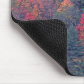 Herbstlaub eines Mischhartholzwaldes Mousepad (Ecke)