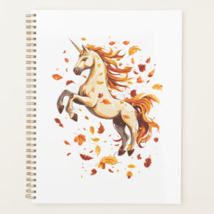 Herbstlaub-Einhorn (1) Planer
