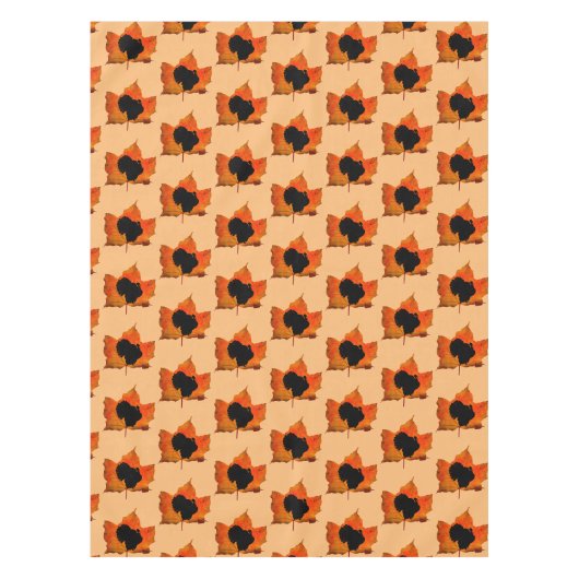 HERBSTLAUB ERNTEDANK TÜRKEI TISCHDECKE (Vorderseite)