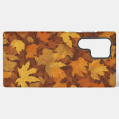 Herbstlaub fällt samsung galaxy hülle (Rückseite (Horizontal))