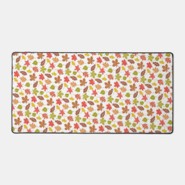 Herbstlaub Farbige Muster Schreibtischunterlage