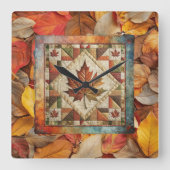 Herbstlaub farbige Uhr der Herbstmauer (Vorderseite)