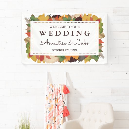 Herbstlaub & Feathers | Willkommen bei unserer Hoc Banner (Insitu)