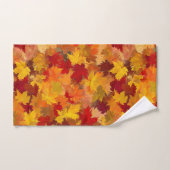Herbstlaub feiern die Schönheit des Herbstes Badhandtuch Set (Handtuch)