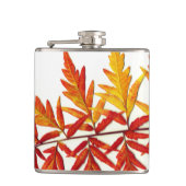 Herbstlaub Flachmann (Vorderseite)