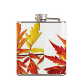 Herbstlaub Flachmann (Rückseite)