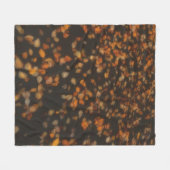 Herbstlaub  fleecedecke (Vorderseite (Horizontal))