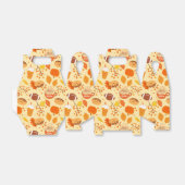 Herbstlaub Football und Pumpkin Gewürzmuster Geschenkschachtel (Ungefaltet)