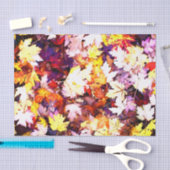 Herbstlaub Foto drucken benutzerdefiniertes decoup Seidenpapier (Handwerk)