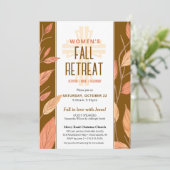 Herbstlaub Frauenkirche Einladung (Stehend Vorderseite)