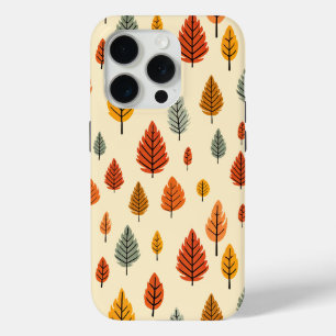 Herbstlaub für Aquarellbilder - nahtloses Muster Case-Mate iPhone Hülle
