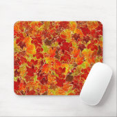 Herbstlaub Ganzbild Mousepad (Mit Mouse)