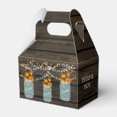 Herbstlaub Gastgeschenk Hochzeit Geschenkschachtel (Vorderseite)